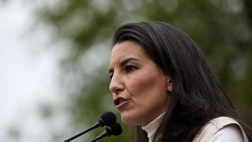 Archivo - La candidata de Vox a la Presidencia de la Comunidad de Madrid, Rocío Monasterio.