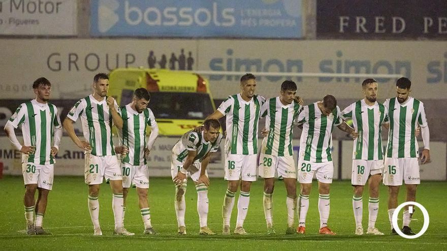 Las notas blanquiverdes del UE Olot - Córdoba CF