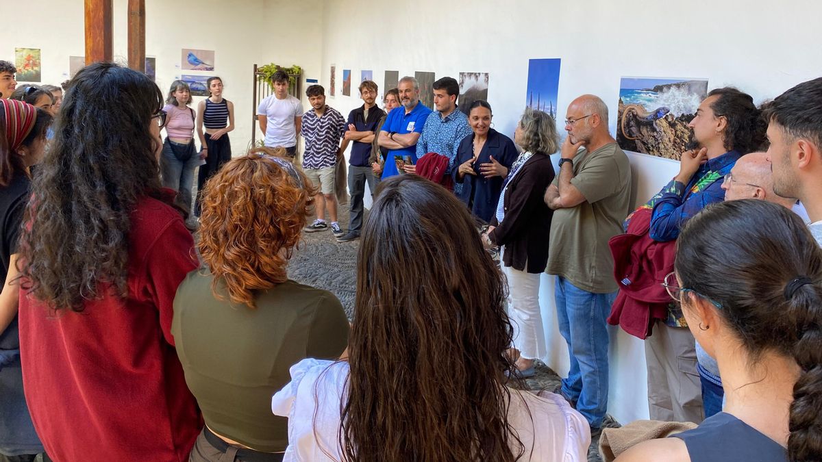 Inauguración de la exposición 'Pura Biodiversidad Canaria' en el Museo Insular de La Palma.