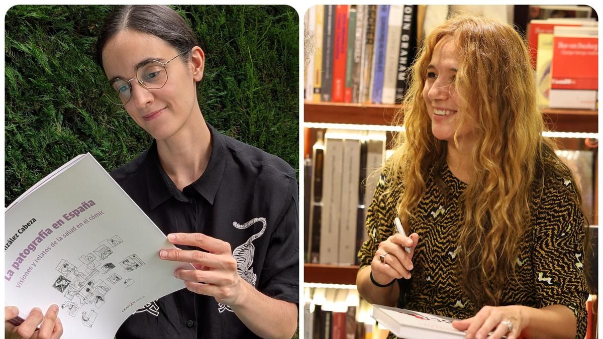 Inés González Cabeza (izquierda) e Isabel González, galardonadas con premios nacionales de Edición Universitaria.