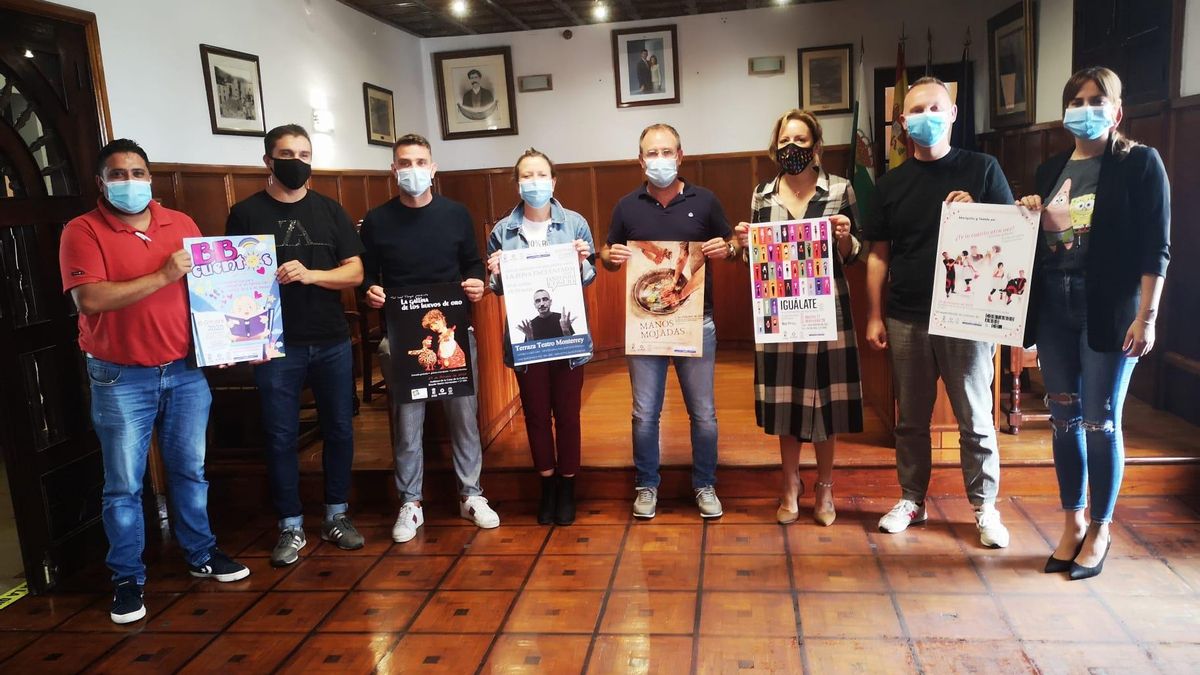Presentación de las actividades programadas en El Paso para celebrar el Mes de la Biblioteca.