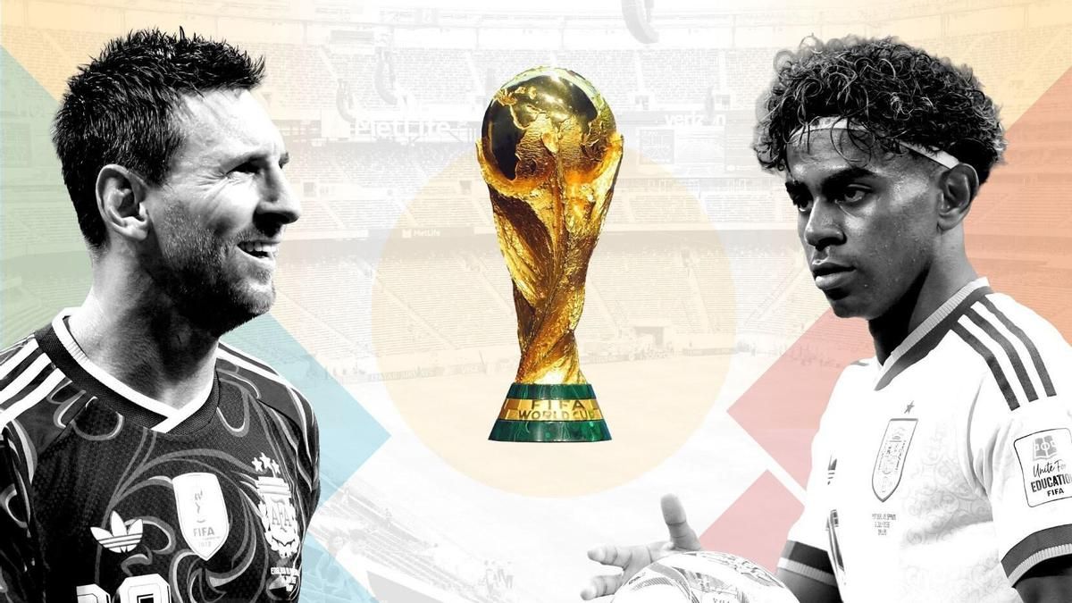 Leo Messi y Lamine Yamal jugarán la final entre Argentina y España del Mundial 2026
