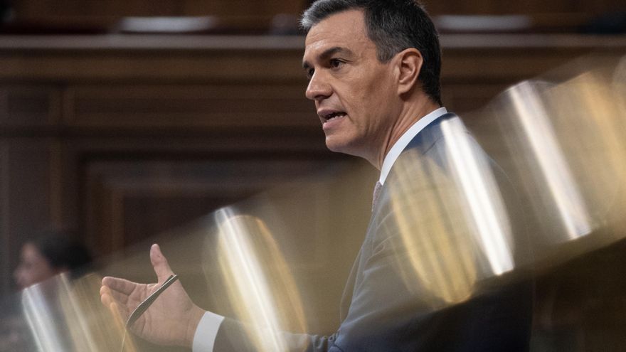 El presidente del Gobierno en funciones y candidato a la reelección, Pedro Sánchez.