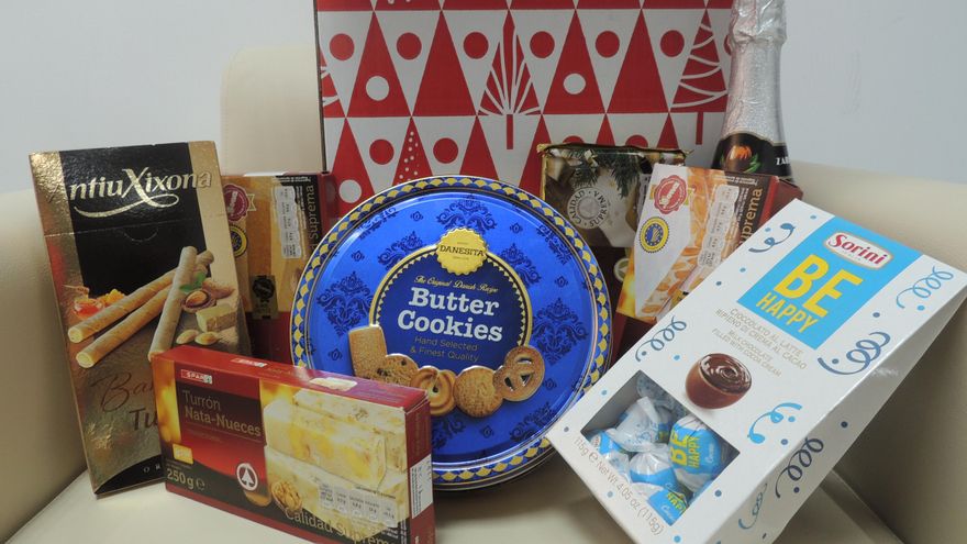 Cajas de Navidad para familias afectadas La Palma