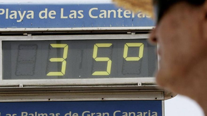 Canarias vive uno de los días de septiembre más calurosos de los últimos 75 años