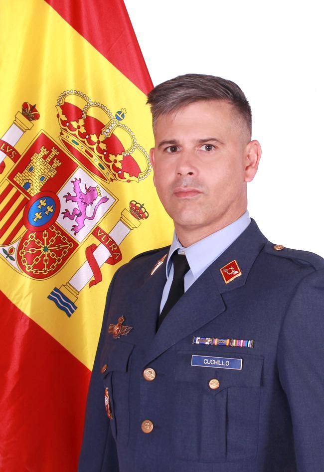El sargento primero Mario García Cuchillo