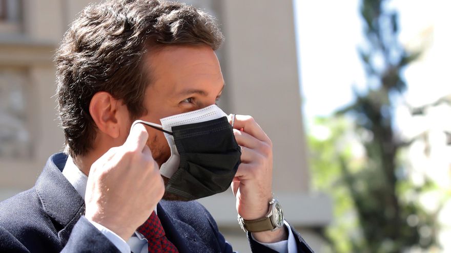 El presidente del PP, Pablo Casado. EFE/Juan Carlos Hidalgo/Archivo