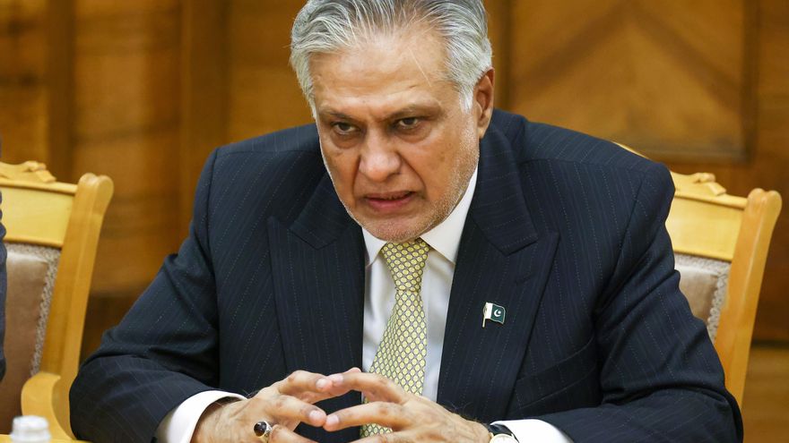 El Ministro de Asuntos Exteriores de Pakistán, Ishak Dar.  Europa Press / Contacto / Artyom Geodakyan