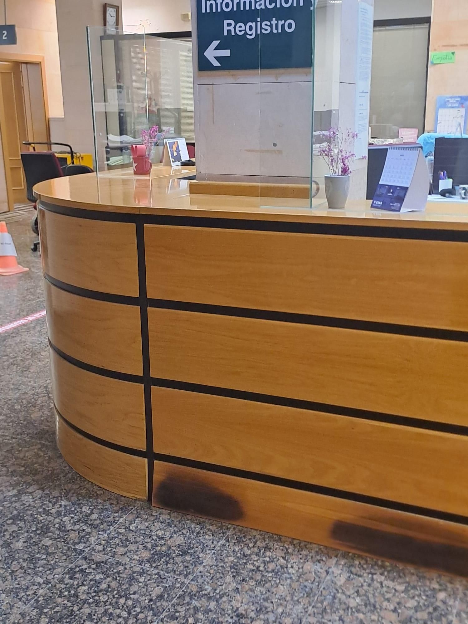 Estado de las Consejería de Hacienda en Logroño