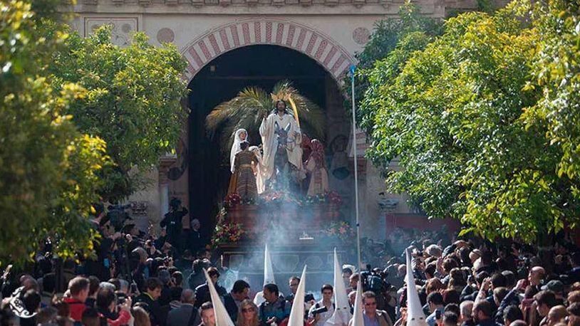 Imagen de archivo del Patio de los Naranjos en Semana Santa.