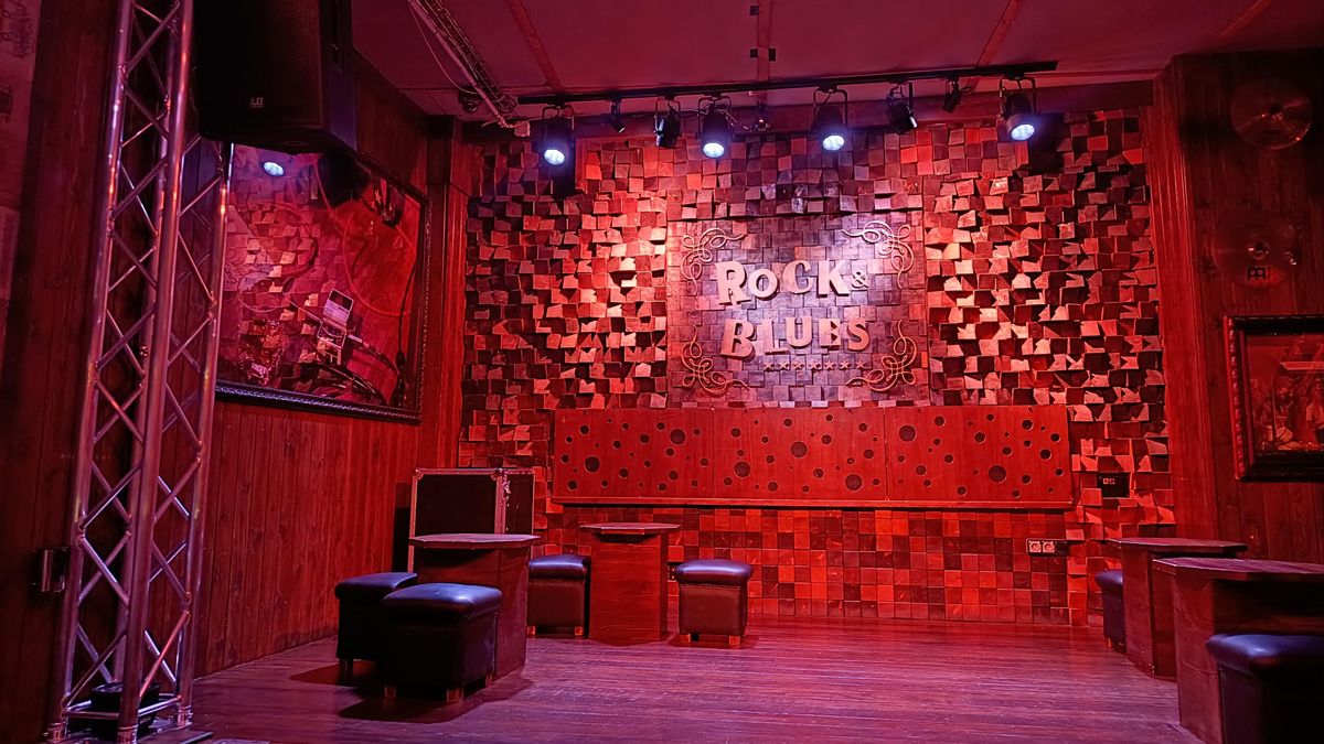 Escenario de Rock & Blues Café