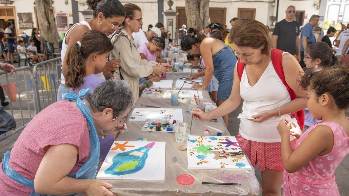 Encuentro de pintores y pintoras de Agaete.