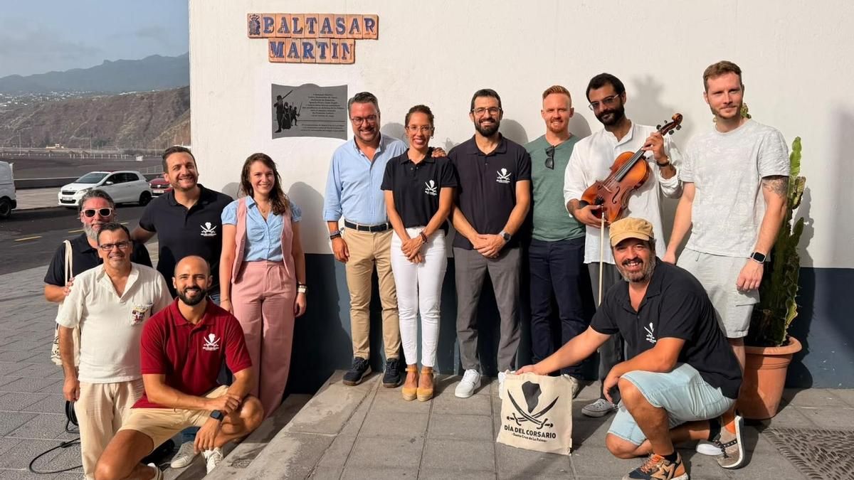 Santa Cruz de La Palma rinde homenaje a los héroes que defendieron la ciudad durante el ataque corsario de 1553