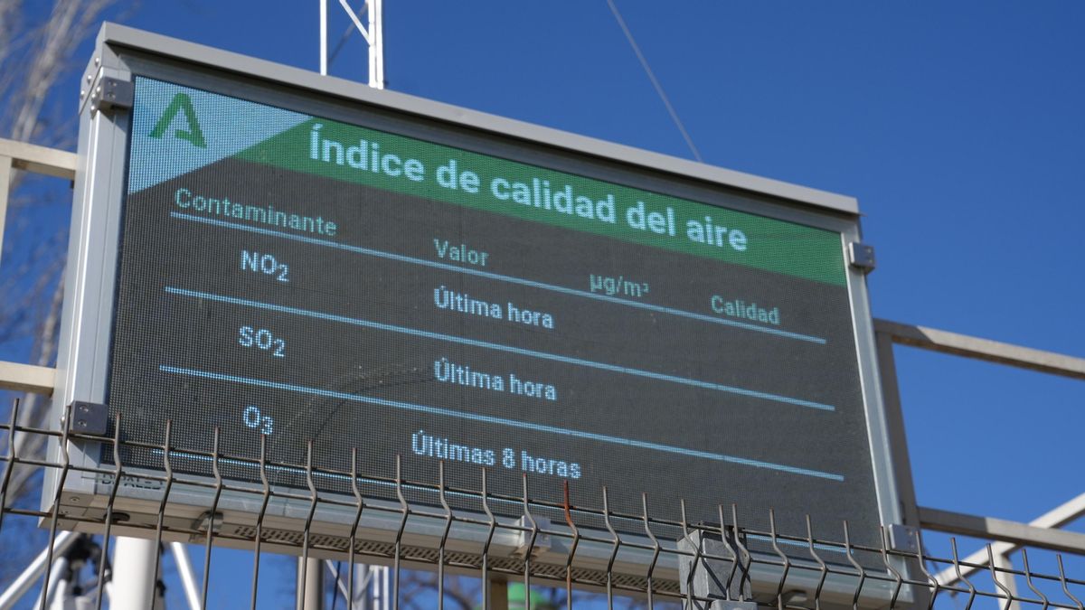 Estación de medida de calidad del aire en Córdoba