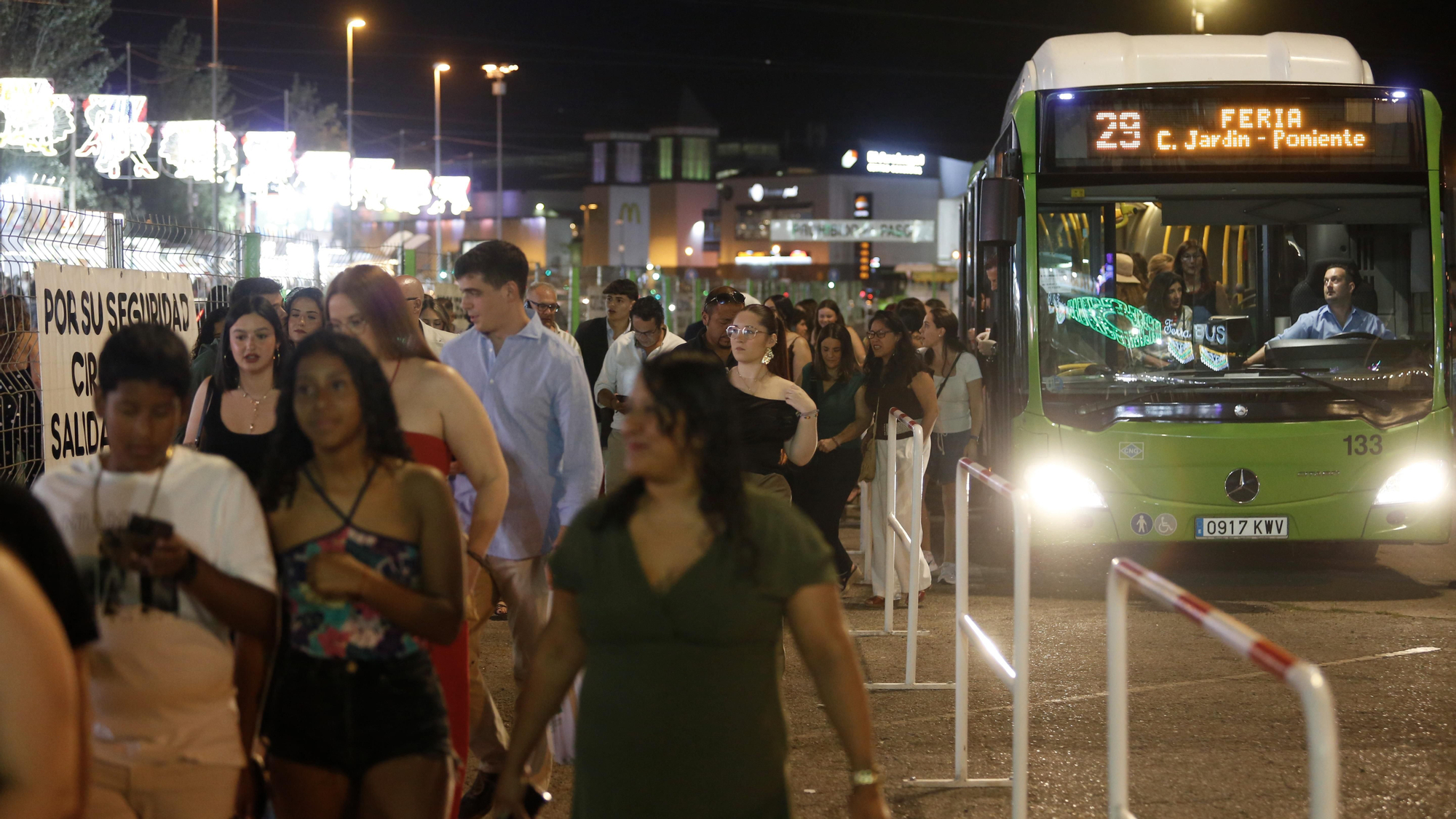 Comienzo de la feria 2026 y fuegos artificiales
