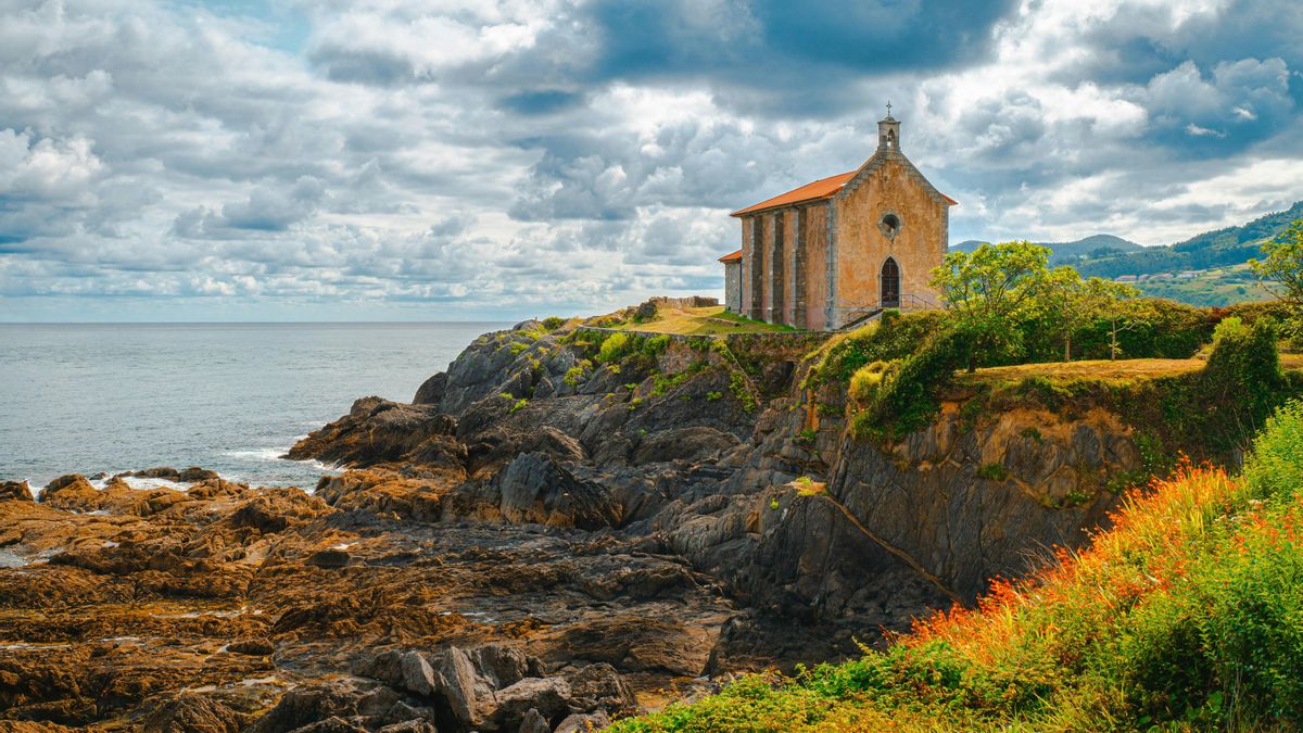 Ermita de Santa Catalina, en Mundaka.