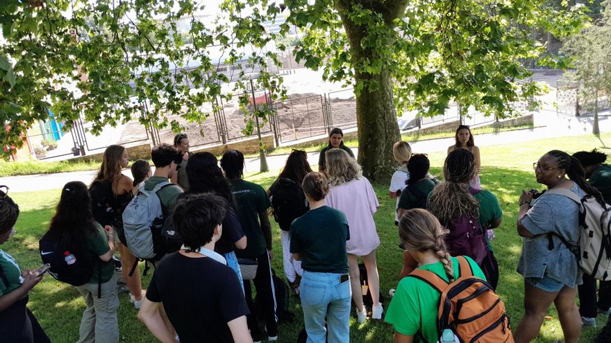 Una veintena de estudiantes estadounidenses profundizan en el Plan de adaptación al cambio climático de Santander