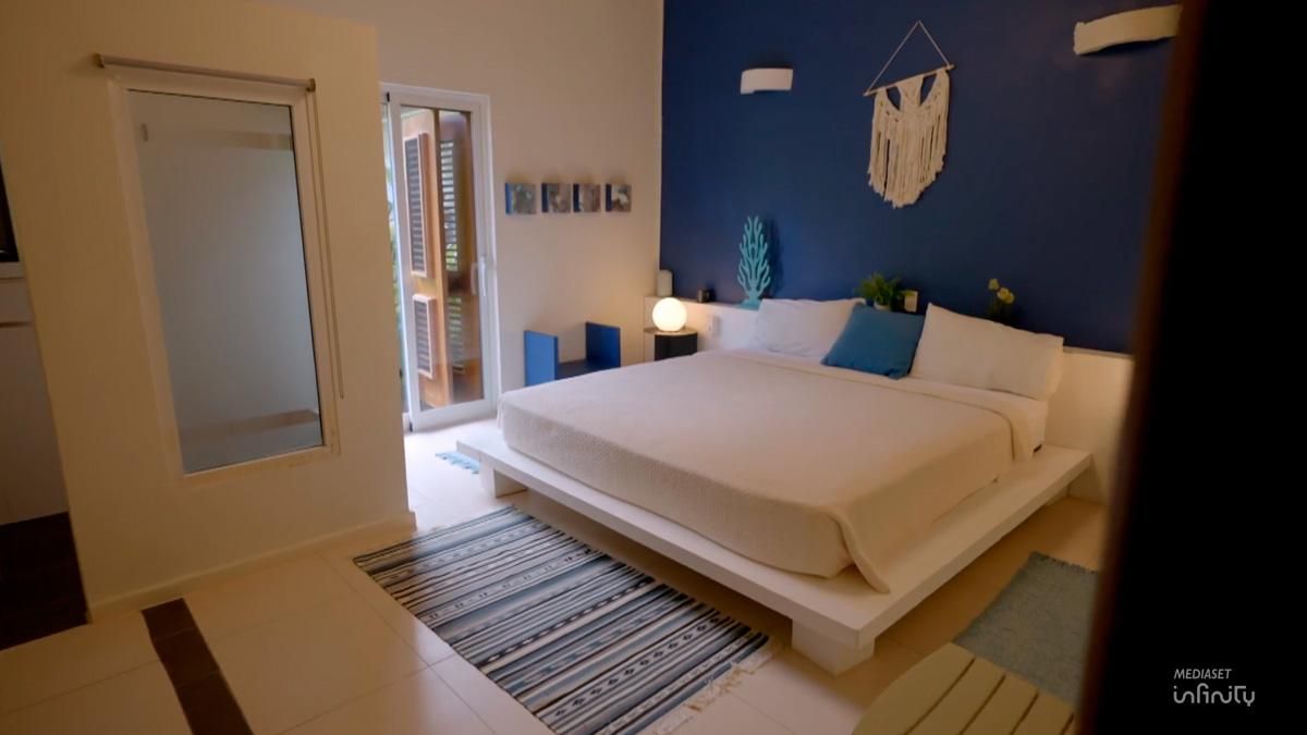 Habitación azul de Villa Deseo