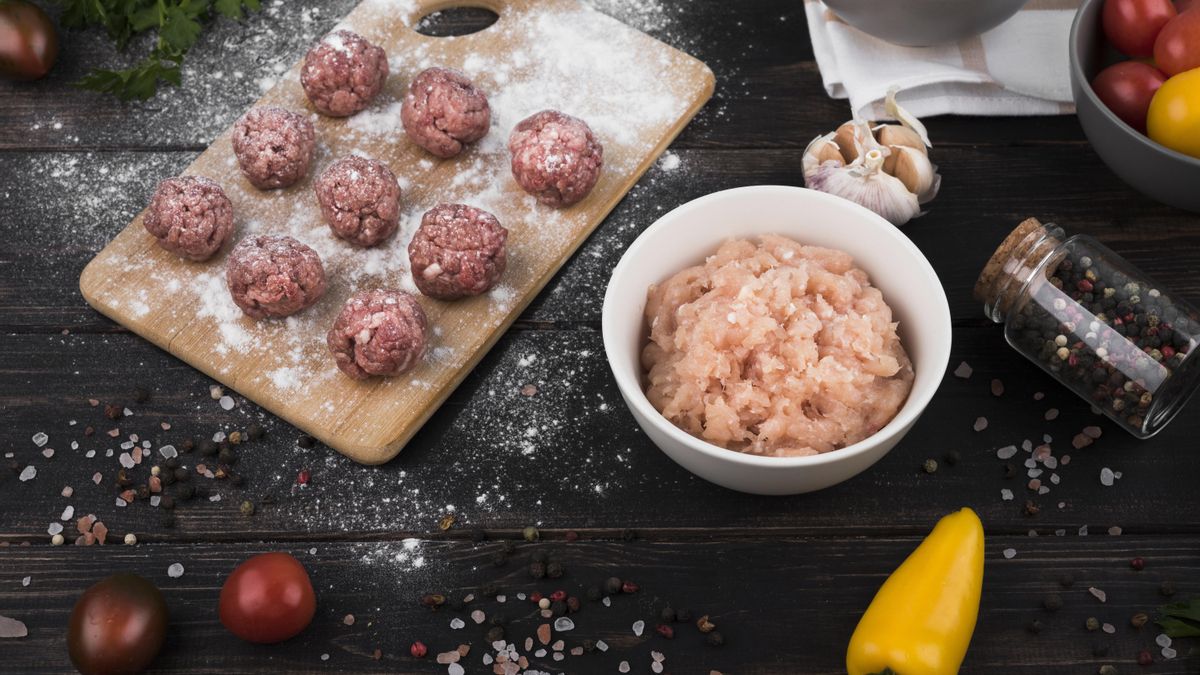 Preparar frikadellen