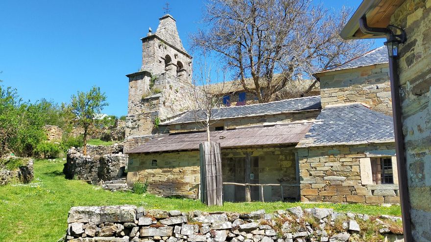 Iglesia de Prada de la Sierra, el pueblo abandonado en León que volverá a ser oficial