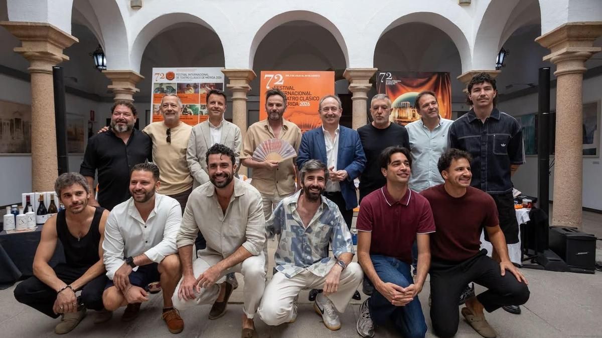 Fernando Tejero debuta en el Festival de Mérida con ‘Cómicos de Roma’, una comedia sobre la pasión por el teatro