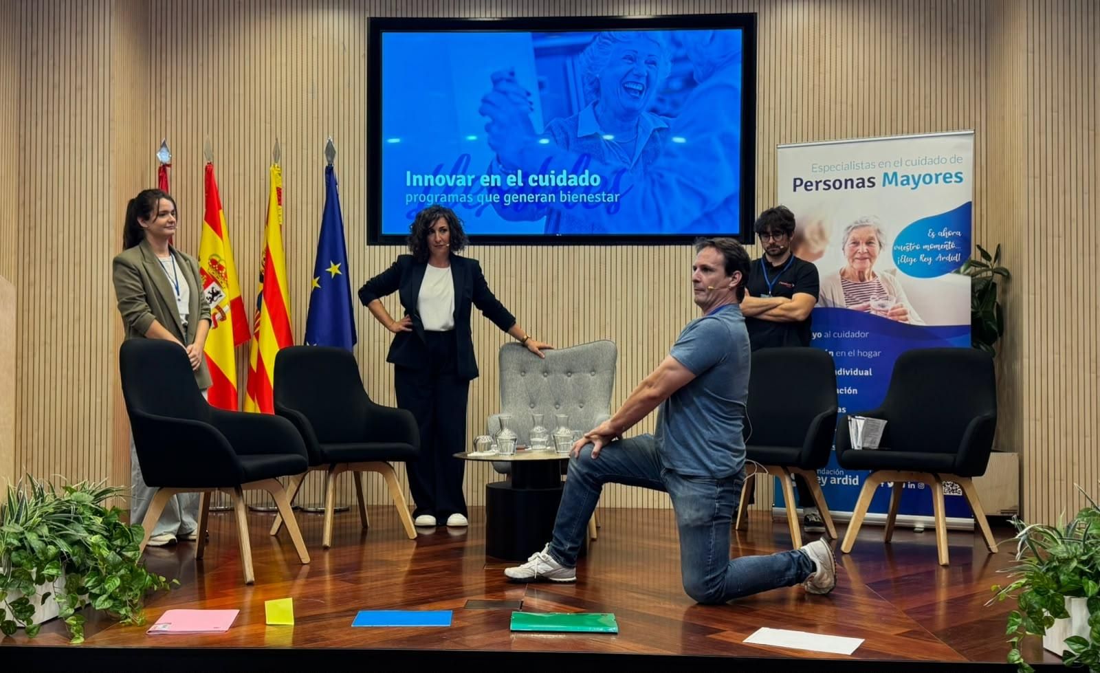 Óscar García, de la Asociación Deportiva JUFE, ha presentado el proyecto JOY Europeo.