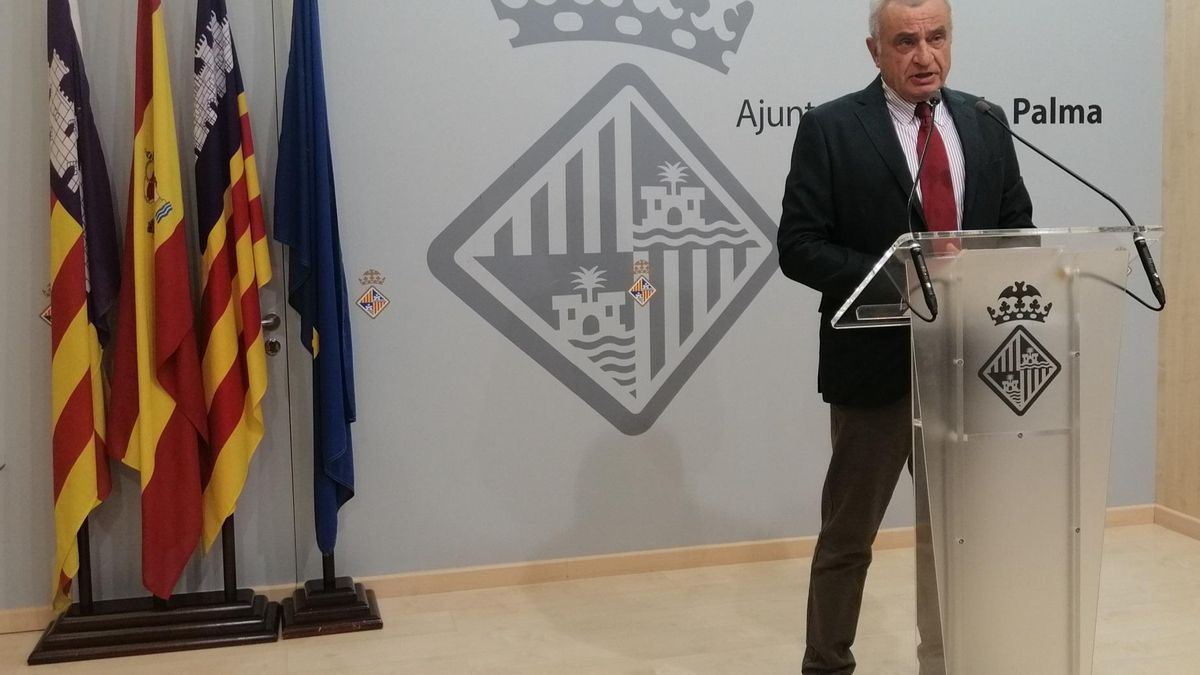 Archivo - El candidato de Vox en Palma, Fulgencio Coll.