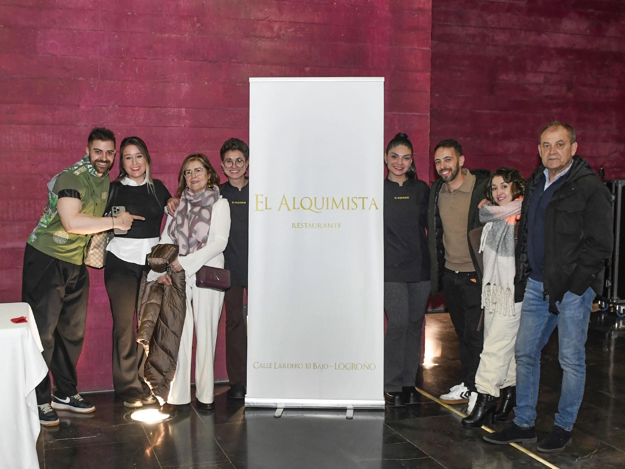 La gastronomía de la celebración de los Premios de Rioja2 también fue Kilómetro Cero