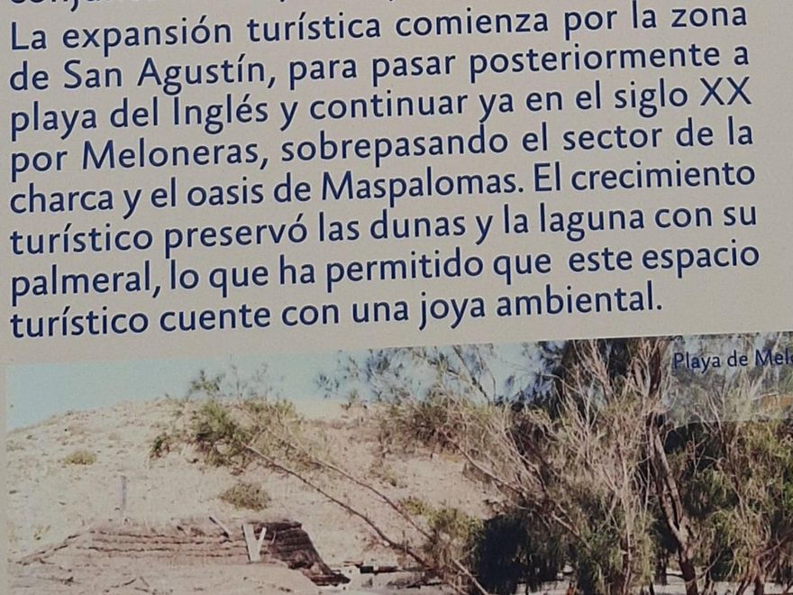 Cartel con los "errores graves" señalados por el PP