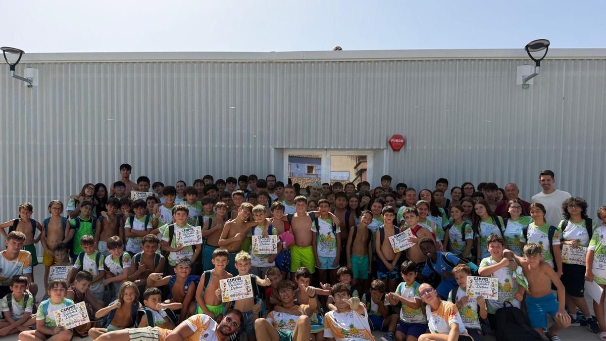 El Campus Verano Saludable de Mula despide una nueva edición dedicada al deporte, la convivencia y la conciliación familiar