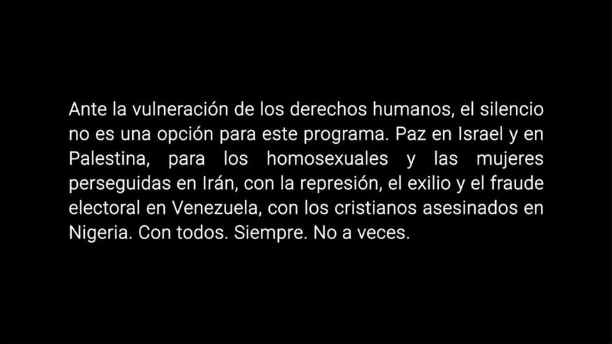 Telemadrid "responde" al mensaje de RTVE en Eurovisión con otro que lo compara con países no participantes