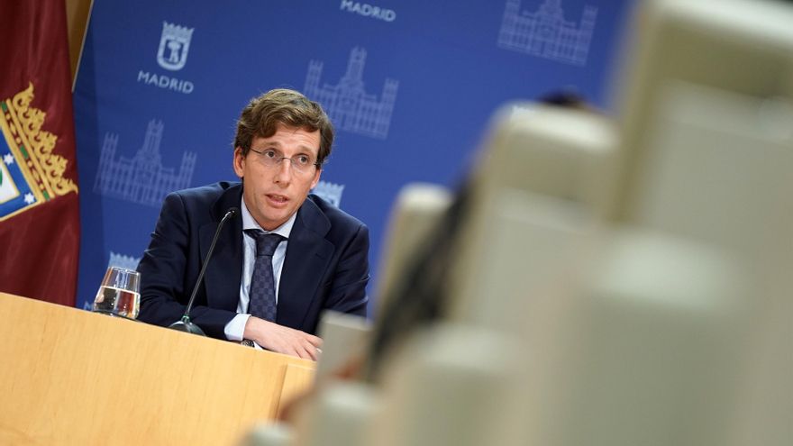 El alcalde de Madrid, José Luis Martínez-Almeida.