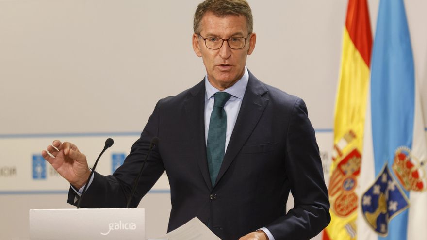 Feijóo acusa al Gobierno de limitar el derecho de manifestación a la carta cuando Pedro Sánchez acude a un acto