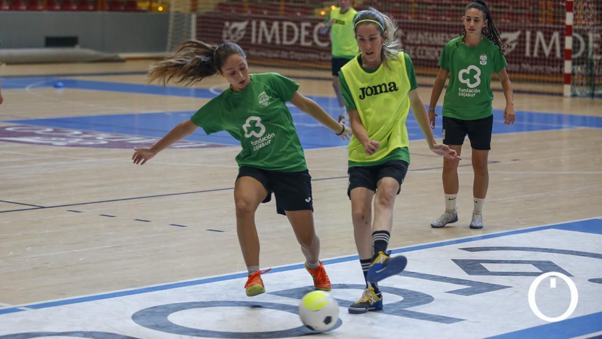 Entrenamiento del Deportivo Córdoba