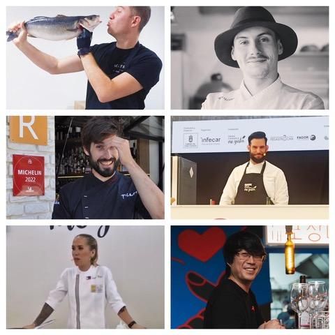 Collage de chefs