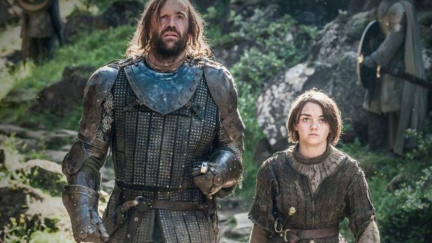 El Perro y Arya Stark