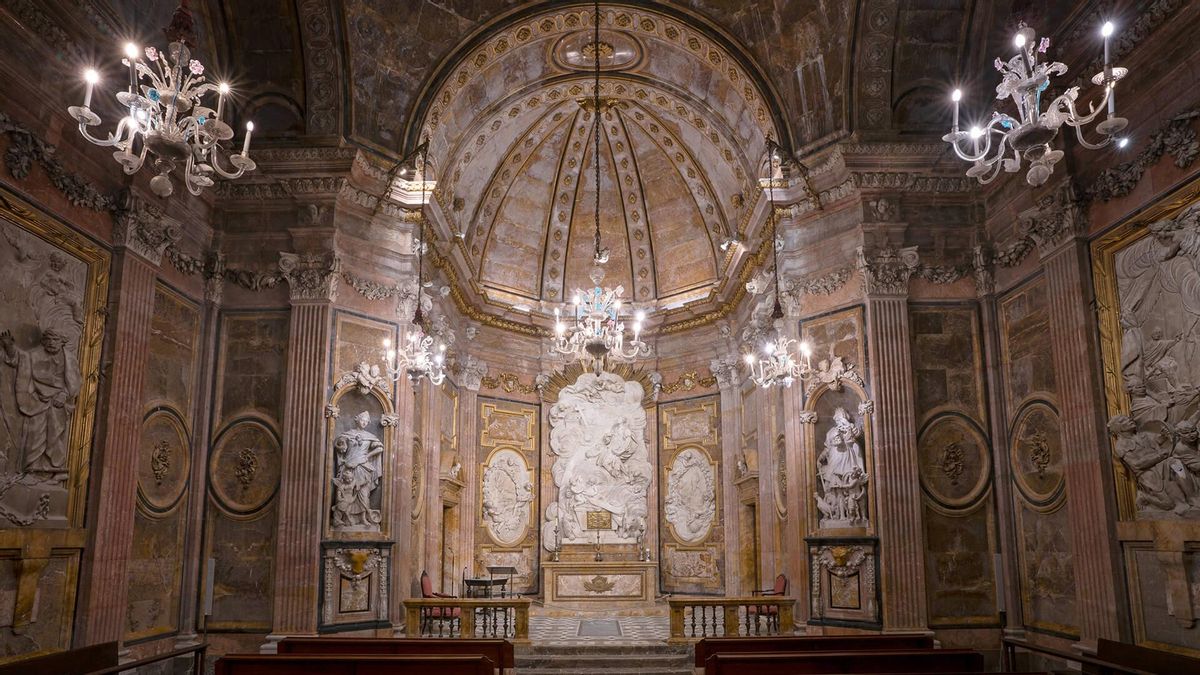 Interior de la Catedral de Tarragona.