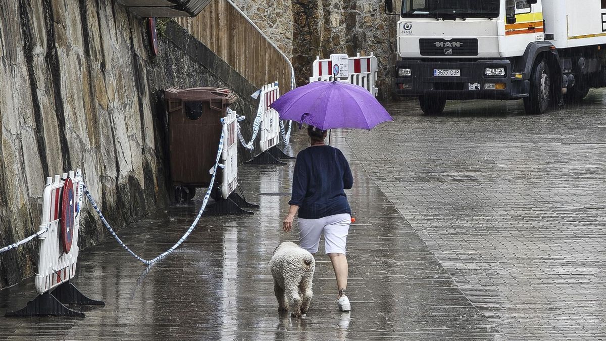Cambio drástico del tiempo: el calor extraordinario deja paso a la lluvia y a un bajón de las temperaturas
