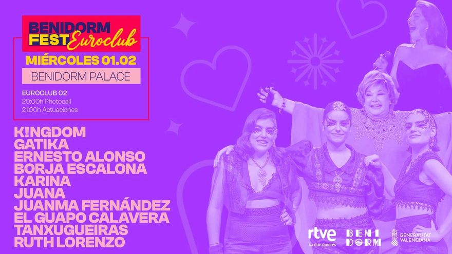 El Euroclub 2 del Benidorm Fest 2023