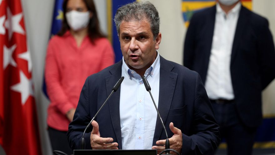 El alcalde de Parla, Ramón Moreno. 