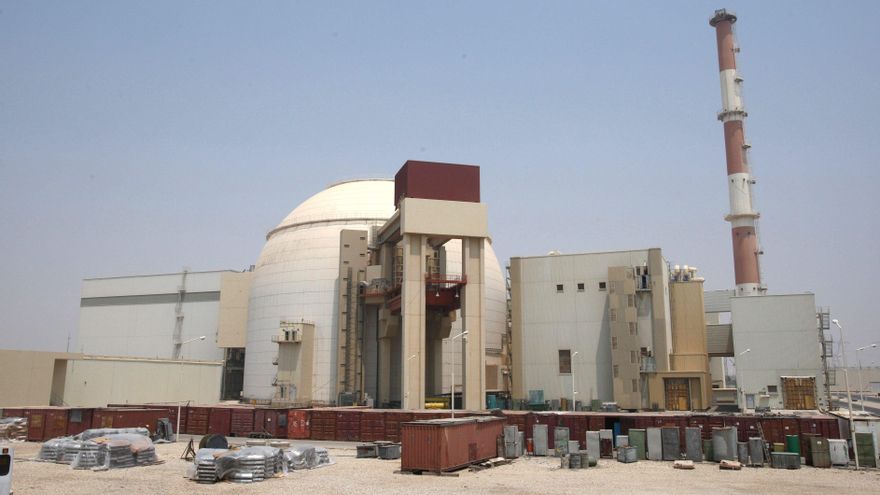Fotografía de archivo de la central nuclear de Bushehr (Irán).