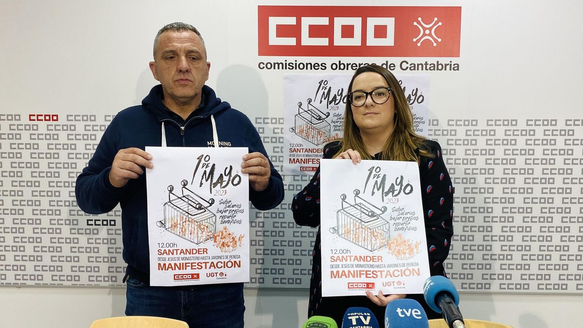 La subida de los salarios centrará la manifestación de CCOO y UGT el 1 ...