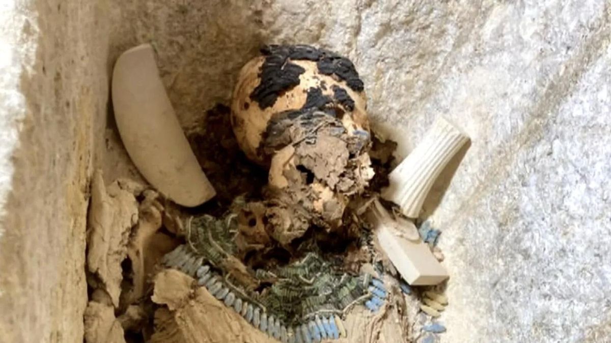 El hallazgo en Saqqara que ha sorprendido a los arqueólogos: una momia cubierta de oro intacta tras 4.300 años