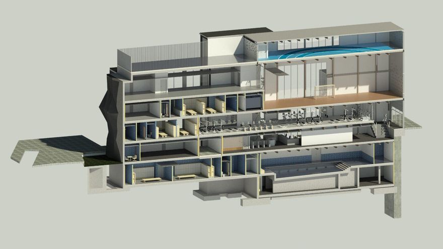 Distribución por plantas del nuevo CDM La Cebada