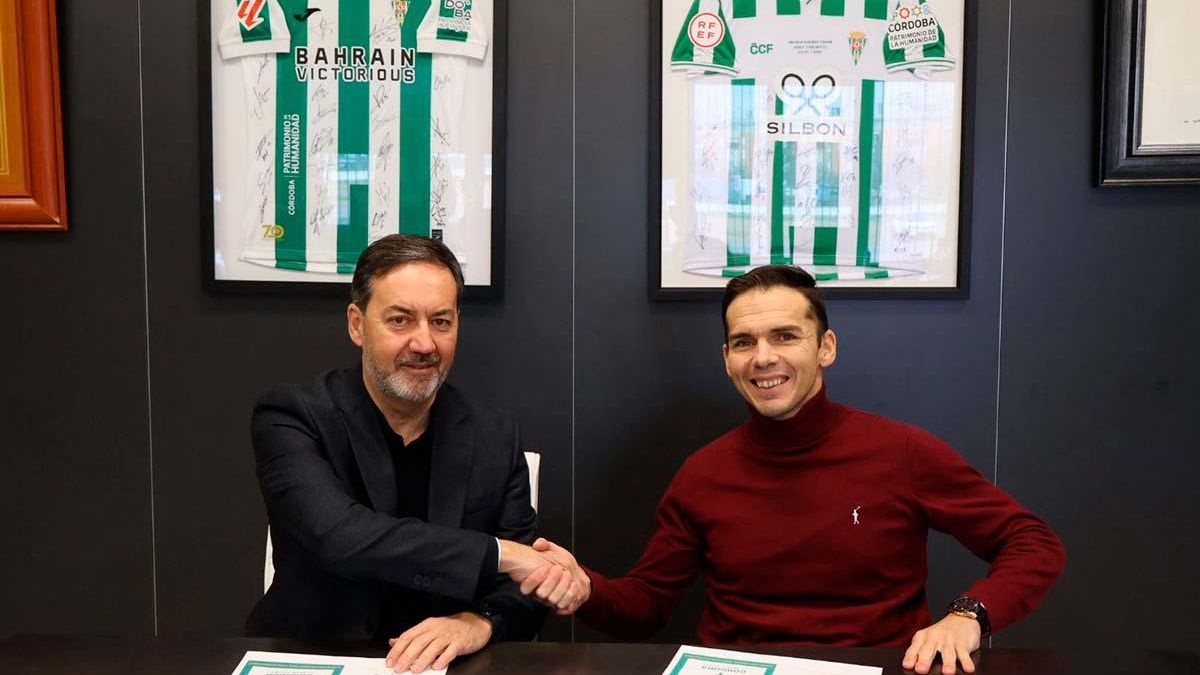 El Córdoba CF y Paco Salinas estrechan lazos solidarios