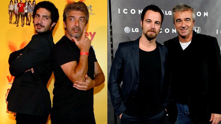 Chino y Ricardo Darín - Carles Francino padre e hijo