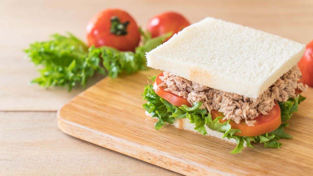 Sándwich con verduras