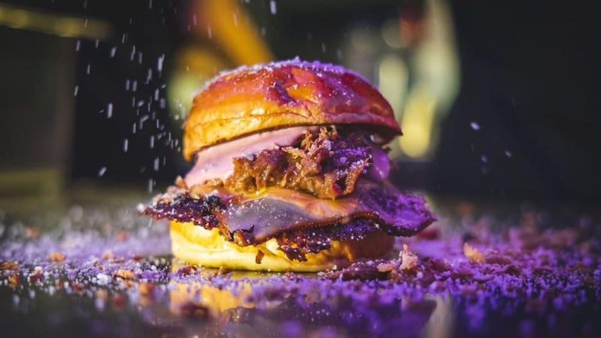 Una de las hamburguesas del festival The Champions Burger.