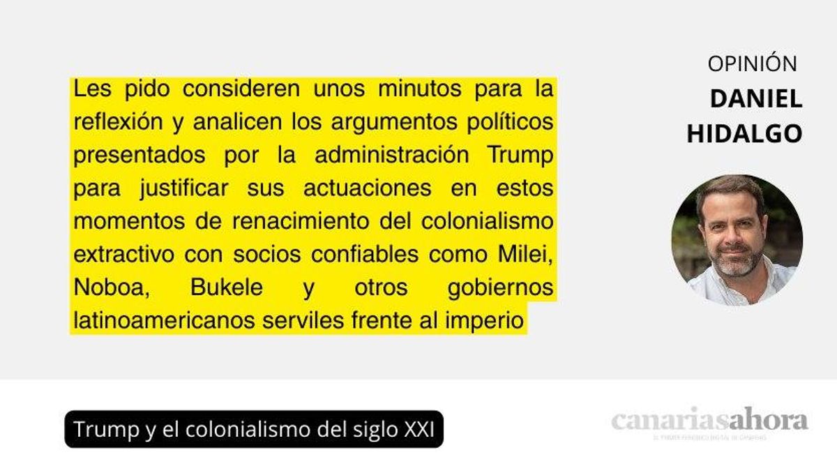 Trump y el colonialismo del siglo XXI