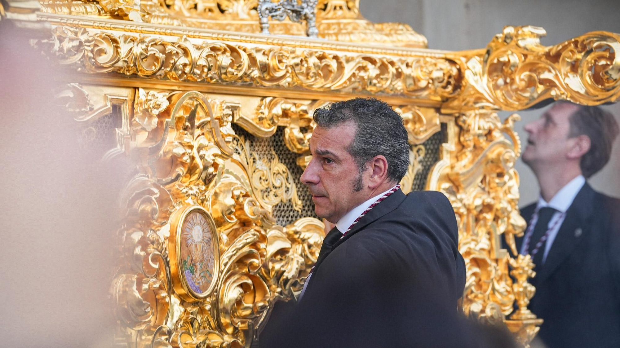 El regreso de la Hermandad de la Cena tras el Vía Crucis Magno